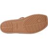 imageCrocs Womens Miami Toe Loop Sandal FlatMilk Chocolate