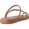 imageCrocs Womens Miami Toe Loop Sandal FlatMilk Chocolate