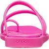 imageCrocs Womens Miami Toe Loop Sandal FlatPink Crush