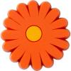 imageCrocs UnisexAdult Jibbitz Shoe Charms  Nature and Flower Shoe Charm Singles Charms for Girls and BoysSpicy Orange Flower
