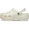 imageCrocs Womens Classic Platform Glitter ClogChalk