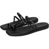 imageCrocs Womens Miami Toe Loop Sandal FlatBlack Studs
