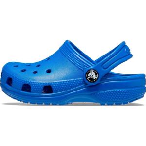 imageCrocs BabyGirls Classic Littles Clogs InfantBlue Bolt