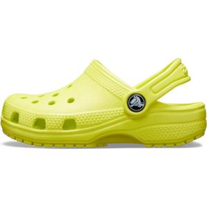 imageCrocs BabyGirls Classic Littles Clogs InfantCitrus