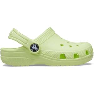 imageCrocs BabyGirls Classic Littles Clogs InfantLime Zest