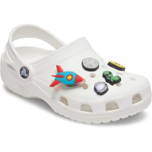 imageCrocs Jibbitz Shoe Charms  Super Fun Kids Multi Pack Crocs Charms for Girls and BoysOuter Space 5Pack