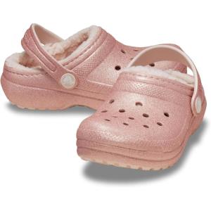 imageCrocs Kids Classic Lined Glitter ClogQuartz