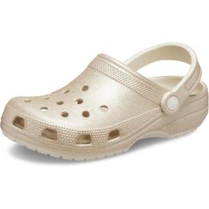 imageCrocs Unisex Adult Classic Glitter ClogChampagne Glitter