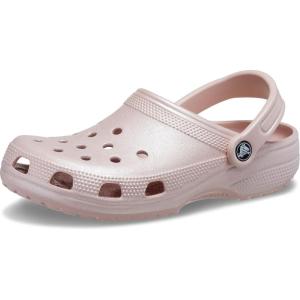 imageCrocs Unisex Adult Classic Glitter ClogPink Clay Simmer