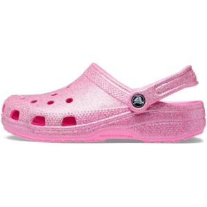 imageCrocs Unisex Adult Classic Glitter ClogTaffy PinkGlitter