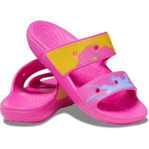 imageCrocs Unisex Adult Seasonal Graphic Classic SandalsJuiceMulti Ombre