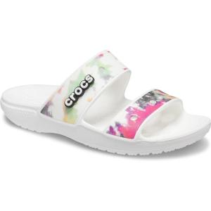 imageCrocs Unisex Adult Seasonal Graphic Classic SandalsWhite Multicolor
