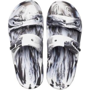 imageCrocs Unisex Adult Seasonal Graphic Classic SandalsWhiteBlack