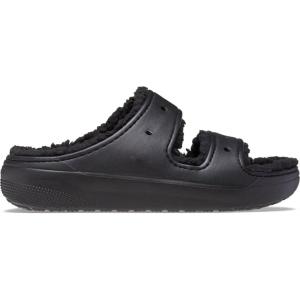 imageCrocs Unisex Classic Cozzzy SandalBlackBlack