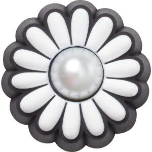 imageCrocs UnisexAdult Jibbitz Shoe Charms  Nature and Flower Shoe Charm Singles Charms for Girls and BoysFlower With Pearl