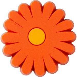 imageCrocs UnisexAdult Jibbitz Shoe Charms  Nature and Flower Shoe Charm Singles Charms for Girls and BoysSpicy Orange Flower