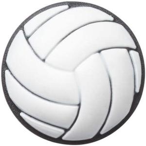 imageCrocs UnisexAdult Jibbitz Shoe Charms  Sports Shoe Charm Singles Charms for Boys and GirlsVolleyball