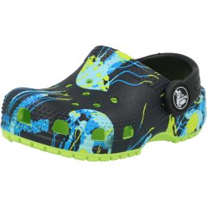 imageCrocs UnisexChild Classic Graphic ClogLemonadeMulti