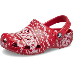 imageCrocs UnisexChild Classic Graphic ClogMultiHoliday Sweater