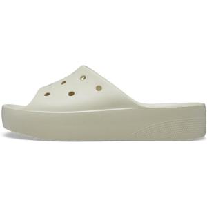 imageCrocs Womens Classic Slide  Platform SandalsBone