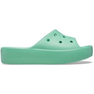 imageCrocs Womens Classic Slide  Platform SandalsJade Stone