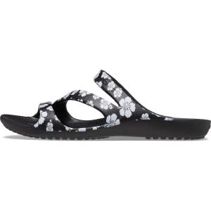 imageCrocs Womens Kadee II Strappy SandalsBlackFloral