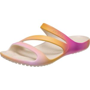 imageCrocs Womens Kadee II Strappy SandalsOmbre Winter White