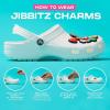 imageCrocs Jibbitz 3Pack Shoe Charms  JibbitzI Love Earth