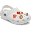 imageCrocs Jibbitz Food  Stylish Shoe Charms  Synthetic Material  Jibbitz Packs Shoe Charms  OneofakindsBad But Cute Foods 5Pack