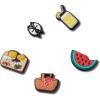 imageCrocs Jibbitz Food  Stylish Shoe Charms  Synthetic Material  Jibbitz Packs Shoe Charms  OneofakindsCute Picnic