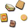 imageCrocs Jibbitz Food  Stylish Shoe Charms  Synthetic Material  Jibbitz Packs Shoe Charms  OneofakindsLunch Bag