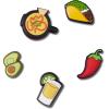 imageCrocs Jibbitz Food  Stylish Shoe Charms  Synthetic Material  Jibbitz Packs Shoe Charms  OneofakindsMexican Food