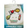 imageCrocs Jibbitz Food  Stylish Shoe Charms  Synthetic Material  Jibbitz Packs Shoe Charms  OneofakindsTaco Tuesday 5Pack