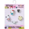 imageCrocs Jibbitz Packs for Shoes and Sandals  Beautiful Accessory Colorful Charms and Constructed with Synthetic MaterialCinnamorollChococat