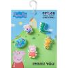 imageCrocs Jibbitz Packs for Shoes and Sandals  Beautiful Accessory Colorful Charms and Constructed with Synthetic MaterialPeppa Pig 2