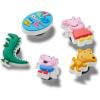 imageCrocs Jibbitz Packs for Shoes and Sandals  Beautiful Accessory Colorful Charms and Constructed with Synthetic MaterialPeppa Pig 2