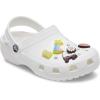 imageCrocs Jibbitz Packs for Shoes and Sandals  Beautiful Accessory Colorful Charms and Constructed with Synthetic MaterialRetro Style 5Pack