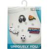 imageCrocs Jibbitz Packs for Shoes and Sandals  Beautiful Accessory Colorful Charms and Constructed with Synthetic MaterialSport Life 5Pack