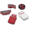imageCrocs Jibbitz Shoe Charms NBA Basketball Teams Sports Collection Multi PacksNba Chicago Bulls