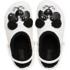 imageCrocs Kids Classic Lined I Am ClogsChalkBlack
