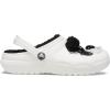 imageCrocs Kids Classic Lined I Am ClogsChalkBlack