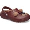 imageCrocs Kids Classic Lined I Am ClogsDark ClayBrown Bear