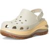 imageCrocs Mega Crush Clog  Unisex Clogs  Thermoplastic Upper  Adjustable AnkleSling  Flexible  Rubber TreadAlmond TintMulti