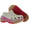 imageCrocs Mega Crush Clog  Unisex Clogs  Thermoplastic Upper  Adjustable AnkleSling  Flexible  Rubber TreadBeige