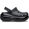 imageCrocs Mega Crush Clog  Unisex Clogs  Thermoplastic Upper  Adjustable AnkleSling  Flexible  Rubber TreadBlack