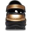 imageCrocs Mega Crush Clog  Unisex Clogs  Thermoplastic Upper  Adjustable AnkleSling  Flexible  Rubber TreadBlackGold