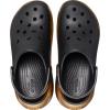 imageCrocs Mega Crush Clog  Unisex Clogs  Thermoplastic Upper  Adjustable AnkleSling  Flexible  Rubber TreadBlackGold