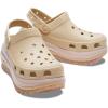 imageCrocs Mega Crush Clog  Unisex Clogs  Thermoplastic Upper  Adjustable AnkleSling  Flexible  Rubber TreadChaiMulti