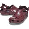 imageCrocs Unisex Adult Classic Adjustable Slip Resistant Work ClogsDark Cherry