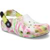imageCrocs Unisex Adult Classic Adjustable Slip Resistant Work ClogsElectric PinkMulti Marbled